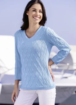 Pullover mit Strukturdessin