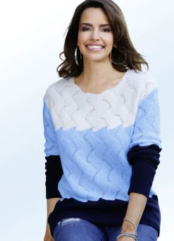 Pullover mit tollem Wellenmuster