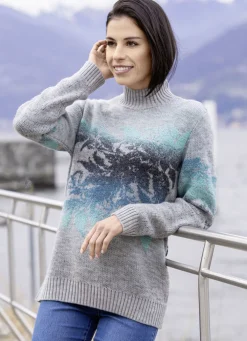 Pullover mit weichem Griff