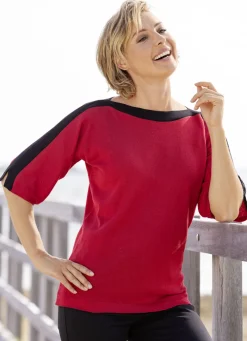 Pullover mit weichem Griff