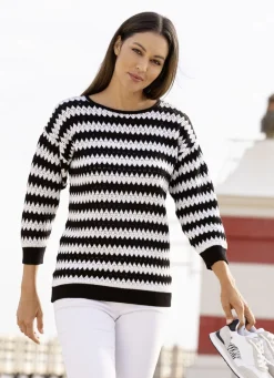 Pullover mit Zackendessin