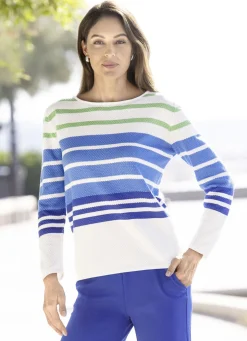 Pullover mit zartem Strukturmuster