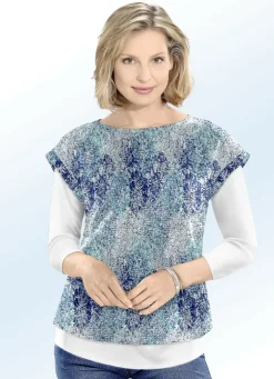 Pullunder in Jacquard-Dessin