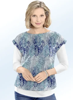 Pullunder in Jacquard-Dessin