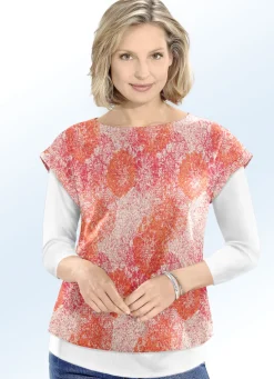 Pullunder in Jacquard-Dessin