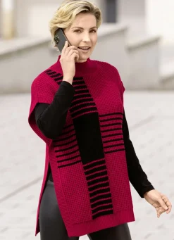 Pullunder in Waffelstruktur