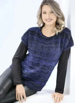 Pullunder mit Alpaka und Melange-Effekt