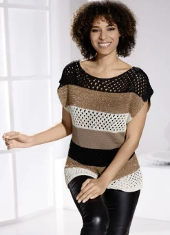 Pullunder mit Glitzereffekten