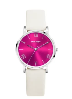 Quartz-Damenuhr mit Metallgehäuse