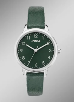 Quartz-Damenuhr mit Metallgehäuse