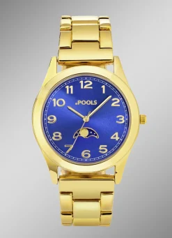 Quartz-Partneruhr von Pools mit Mondphasen