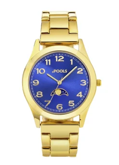 Quartz-Partneruhr von Pools mit Mondphasen