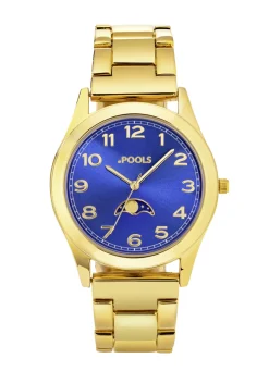 Quartz-Partneruhr von Pools mit Mondphasen