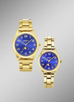 Quartz-Partneruhr von Pools mit Mondphasen