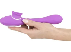 Rabbitvibrator mit Leckfunktion