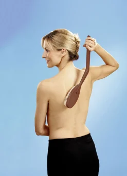 Rückenbürste mit Naturborsten