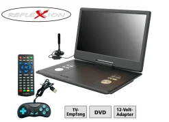 Reflexion DVD 1424 portabler DVD-Spieler mit TV und Spielen