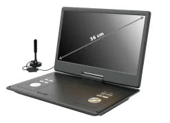 Reflexion DVD 1424 portabler DVD-Spieler mit TV und Spielen