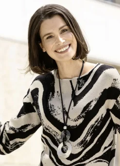 2-reihige Halskette mit Anhänger