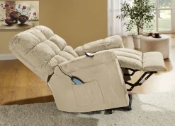 Relaxsessel mit Aufstehhilfe, Massage- und Wärmefunktion