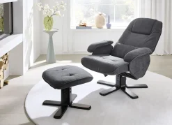 Relax-Sessel mit Hocker