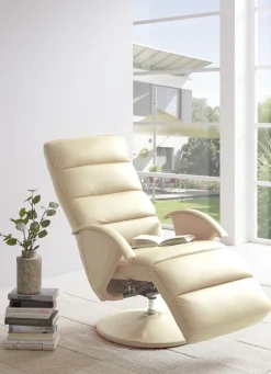 Relax-Sessel mit stabilem Metallrahmen