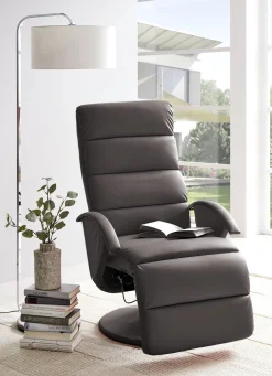 Relax-Sessel mit stabilem Metallrahmen