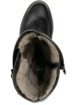 Remonte, gefütterte Damen-Stiefel, Winterschuhe, Weite G, mit Lammfell