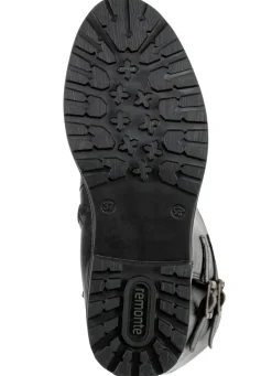 Remonte, gefütterte Damen-Stiefel, Winterschuhe, Weite G, mit Lammfell