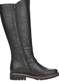 Remonte, gefütterte Damen-Stiefel, Winterschuhe, Weite G, mit Lammfell