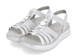 Remonte Riemchen-Sandale mit Metallschmuck