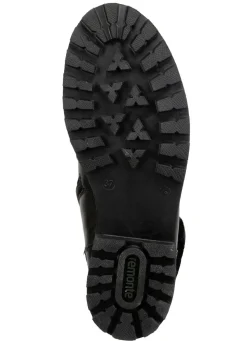 Remonte Schnür-Stiefelette mit Plüschkragen