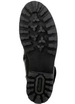 Remonte Schnür-Stiefelette mit Plüschkragen