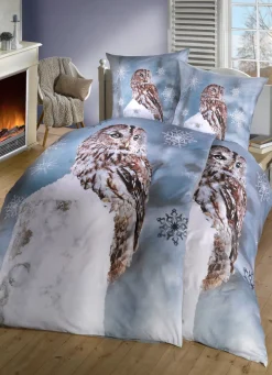 Renforcé Bettwäsche-Garnitur mit Reißverschluss