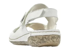 Rieker, bequeme Damen-Sandalen, Weite H, mit herausnehmbarem Fußbett