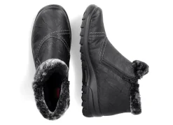 Rieker, gefütterte Damen-Boots, Winterschuhe, mit Reißverschluss