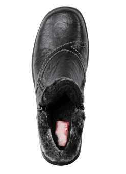 Rieker, gefütterte Damen-Boots, Winterschuhe, mit Reißverschluss