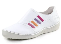 Rieker, klassische Damen-Slipper, mit Gummizug