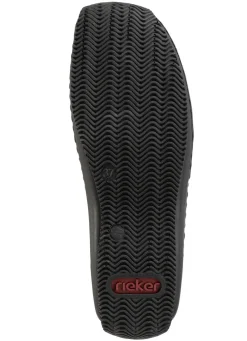 Rieker, klassische Damen-Slipper, mit Reißverschluss