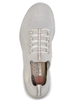 Rieker, leichte Damen-Sneaker, Weite G, mit MemoSoft-Textileinlage