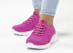 Rieker, leichte Damen-Sneaker, Weite G, mit MemoSoft-Textileinlage