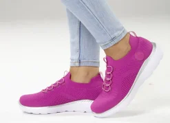 Rieker, leichte Damen-Sneaker, Weite G, mit MemoSoft-Textileinlage