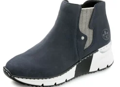 Rieker, modische Damen-Boots, Weite G, mit Reißverschluss