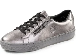 Rieker, modische Damen-Sneaker, mit Reißverschluss