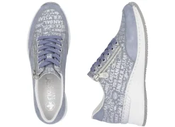 Rieker Schnür-Sneaker aus bedrucktem Synthetikmaterial