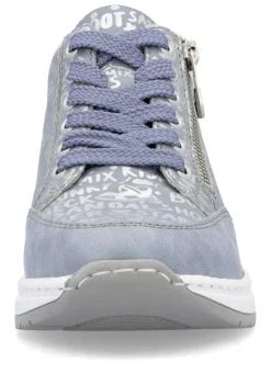 Rieker Schnür-Sneaker aus bedrucktem Synthetikmaterial