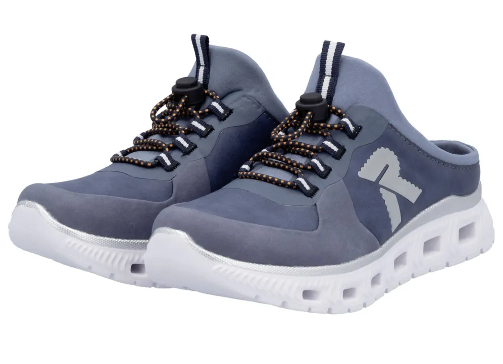 Rieker Slipper mit elastischem Schnellschnürsystem mit Stopper