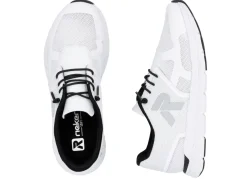 Rieker Sneaker aus teilweise beschichtetem Meshmaterial