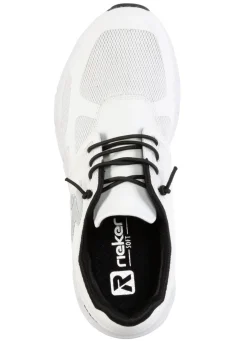 Rieker Sneaker aus teilweise beschichtetem Meshmaterial