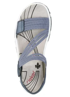Rieker, sportliche Damen-Sandalen, mit zwei Klettspangen